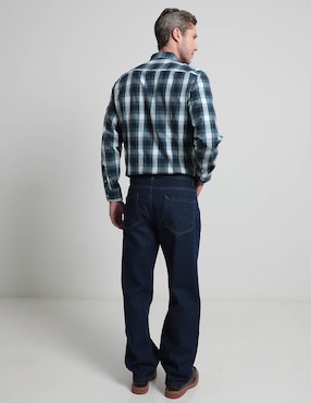 Jeans regular Regent Street deslavado para hombre