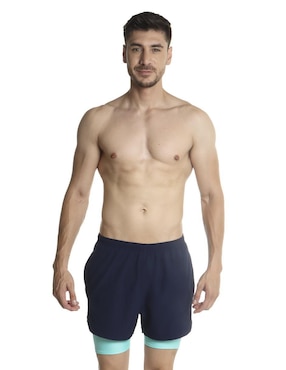 Traje De Baño Gym And Swim Con Bolsillos Para Hombre