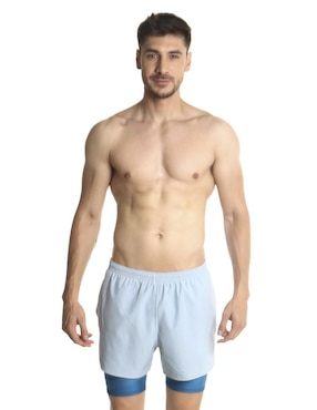 Traje De Baño Gym And Swim Con Bolsillos Para Hombre