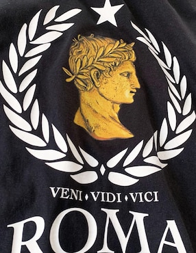 Playera FNC Collezioni Impero Roma cuello redondo para hombre