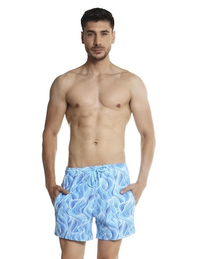 Traje De Baño Gym And Swim Con Bolsillos Para Hombre