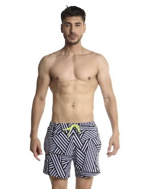 Traje De Baño Gym And Swim Con Bolsillos Para Hombre