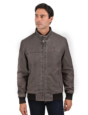 Chamarra HPC Polo impermeable con bolsillos para hombre