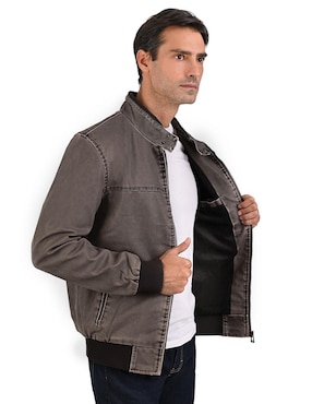 Chamarra HPC Polo impermeable con bolsillos para hombre