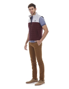 Chaleco Vittorio Forti con bolsillos para hombre