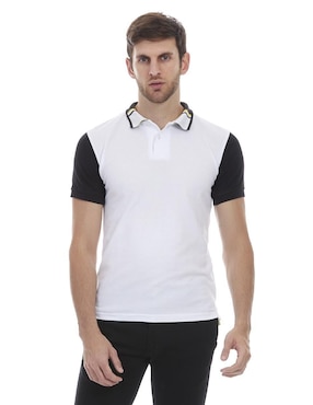 Playera Tipo Polo Vittorio Forti Para Hombre