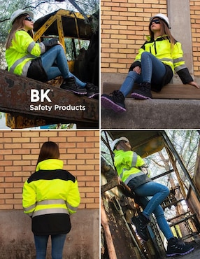 Chamarra Beckon impermeable con bolsillos para hombre