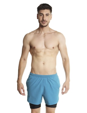 Traje De Baño Gym And Swim Bolsa Con Cierre Para Hombre