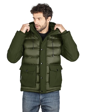 Chamarra Greenlander Capitonado Para Hombre