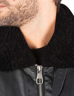 Chamarra Greenlander impermeable cuello a contraste para hombre