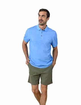 Playera Tipo Polo Ferrioni Para Hombre