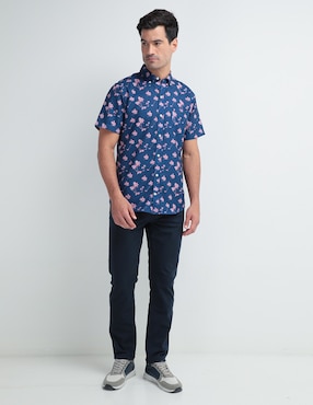 Pantalón regular Izod de algodón para hombre