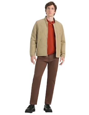 Chamarra casual Dockers Impermeable para hombre