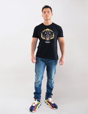 Playera FNC Collezioni Predator cuello redondo para hombre