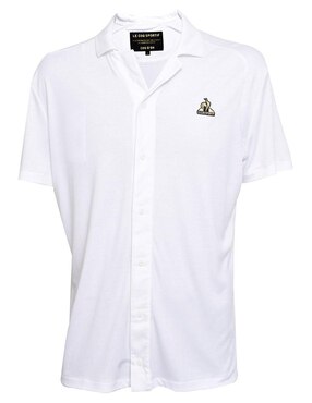 Camisa casual Lecoq Sportif manga corta para hombre