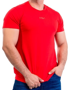 Playera Pavi Italy cuello redondo para hombre