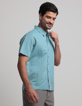 Guayabera Manga Corta Costavana Para Hombre