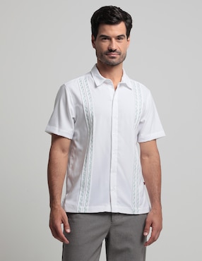 Guayabera Manga Corta Costavana Para Hombre