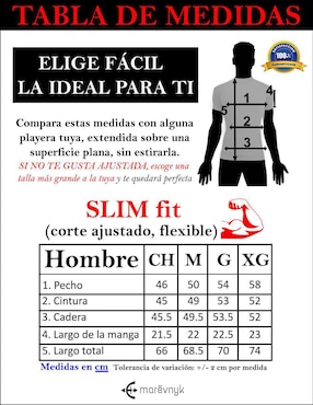 Playera Marëvnyk Alta Gama Crush Seduction cuello redondo para hombre