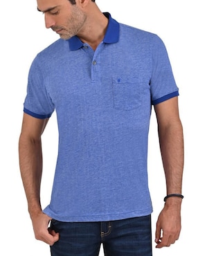 Playera Tipo Polo Yale Primavera Para Hombre