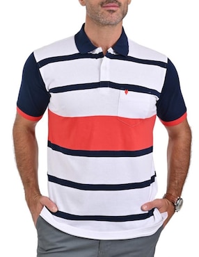 Playera Tipo Polo Yale Primavera Para Hombre