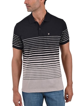 Playera Tipo Polo Yale Primavera Para Hombre