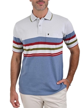 Playera Tipo Polo Yale Primavera Para Hombre