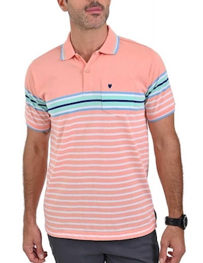 Playera Tipo Polo Yale Primavera Para Hombre