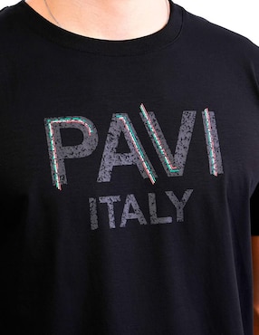 Playera Pavi Italy cuello redondo para hombre