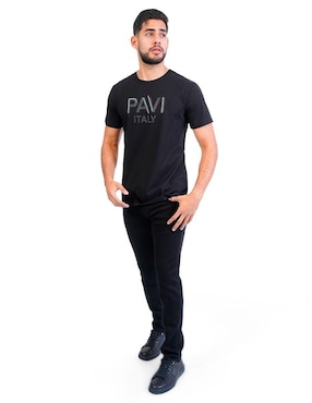 Playera Pavi Italy cuello redondo para hombre