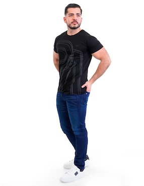 Playera Pavi Italy cuello redondo para hombre