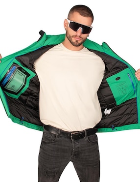Chamarra Greenlander impermeable con capucha para hombre