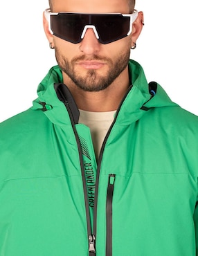Chamarra Greenlander impermeable con capucha para hombre