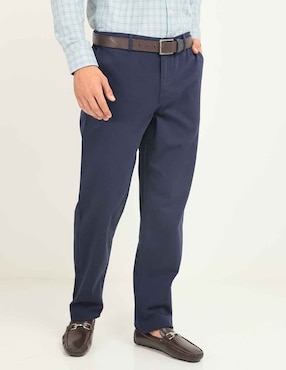 Pantalón Straight Regent Street De Algodón Para Hombre