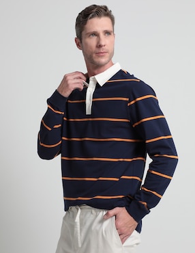 Playera Tipo Polo Regent Street Para Hombre