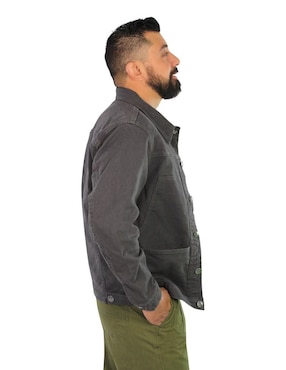 Chamarra Innermotion de mezclilla con bolsillos para hombre
