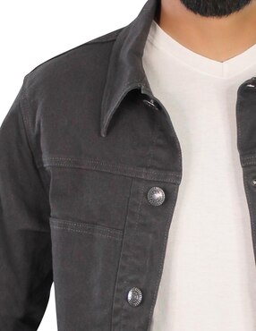 Chamarra Innermotion de mezclilla con bolsillos para hombre