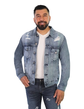 Chamarra Sixoneight De Mezclilla Para Hombre