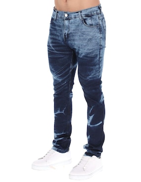 Jeans Skinny Chb Chili Beans Clothing Co. Buffalo Lavado Bitono Para Hombre