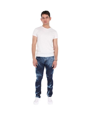 Jeans skinny Chb Chili Beans Clothing Co. Buffalo lavado bitono para hombre