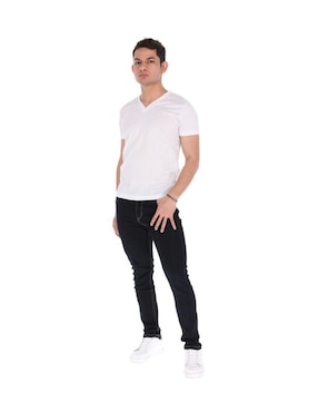 Jeans skinny Chb Chili Beans Clothing Co. Detroit lavado obscuro para hombre