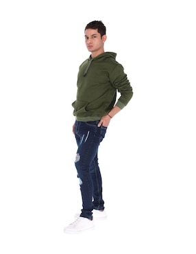 Jeans skinny Chb Chili Beans Clothing Co. Boston lavado obscuro para hombre
