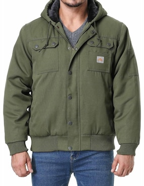 Chamarra Mooerdeng impermeable con bolsillos para hombre