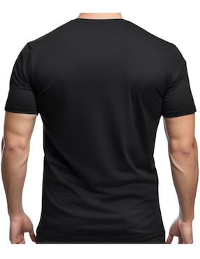 Playera Marëvnyk Alta Gama Complexión Atlética Nightlife cuello redondo para hombre