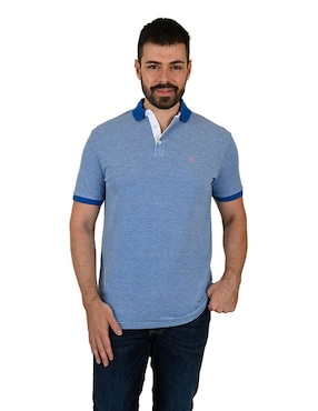 Playera Tipo Polo Ferrioni Sirana Para Hombre