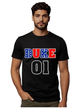 Playera Marëvnyk Alta Gama Duke Nightlife Seductive Cuello Redondo Para Hombre