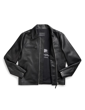 Chamarra Lastwolf impermeable de piel para hombre