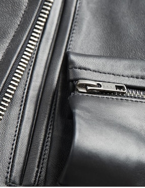 Chamarra Lastwolf impermeable de piel para hombre