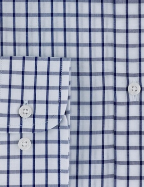 Camisa de vestir Scappino de algodón manga larga para hombre