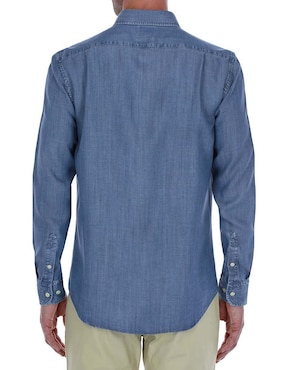 Camisa casual Scappino manga larga para hombre